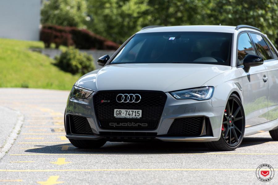  Audi RS3 Avant on Vossen Wheels (VPS-301) 2017 года  (фото 22 из 30)